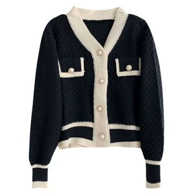 Cardigan en tricot à manches longues pour femmes, mode coréenne, ample, manteau d'extérieur, nouvell