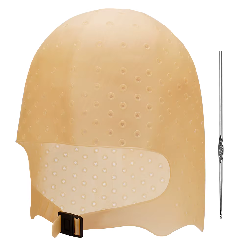 Bonnet professionnel en silicone pour salon de coiffure, accessoire réutilisable pour colorer les ch
