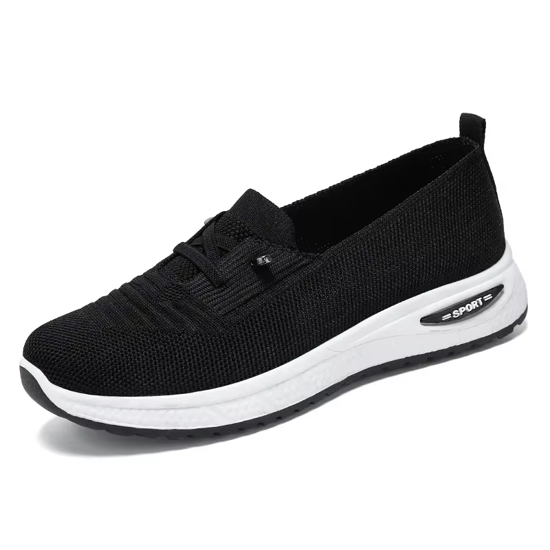 ​ Chaussures pour femmes 2025 espadrilles décontractées respirant semelle épaisse rose livraison gra