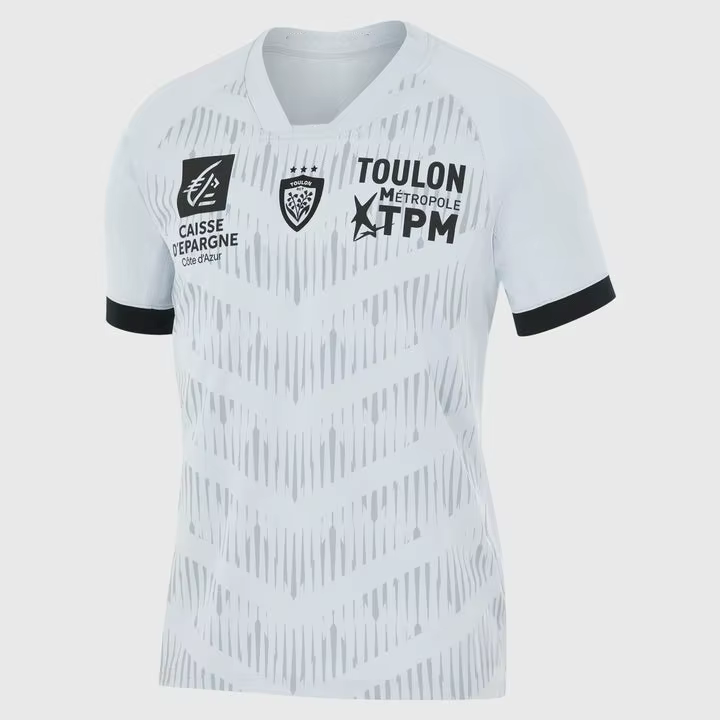 Nouveau Maillot de Rugby RC Toulon 2026 Imprimé en 3D pour Homme, T-shirt Y2K Oversize Idéal pour le