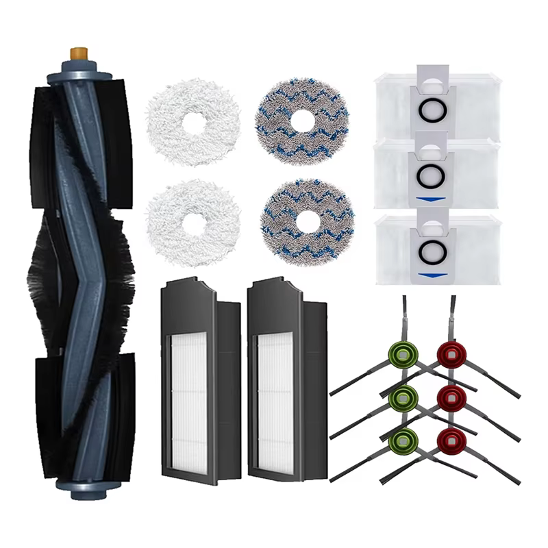 BAAM-ensemble d'accessoires de remplacement adaptés au robot aspirateur ECOVACS X1 Omni / X1 TURBO