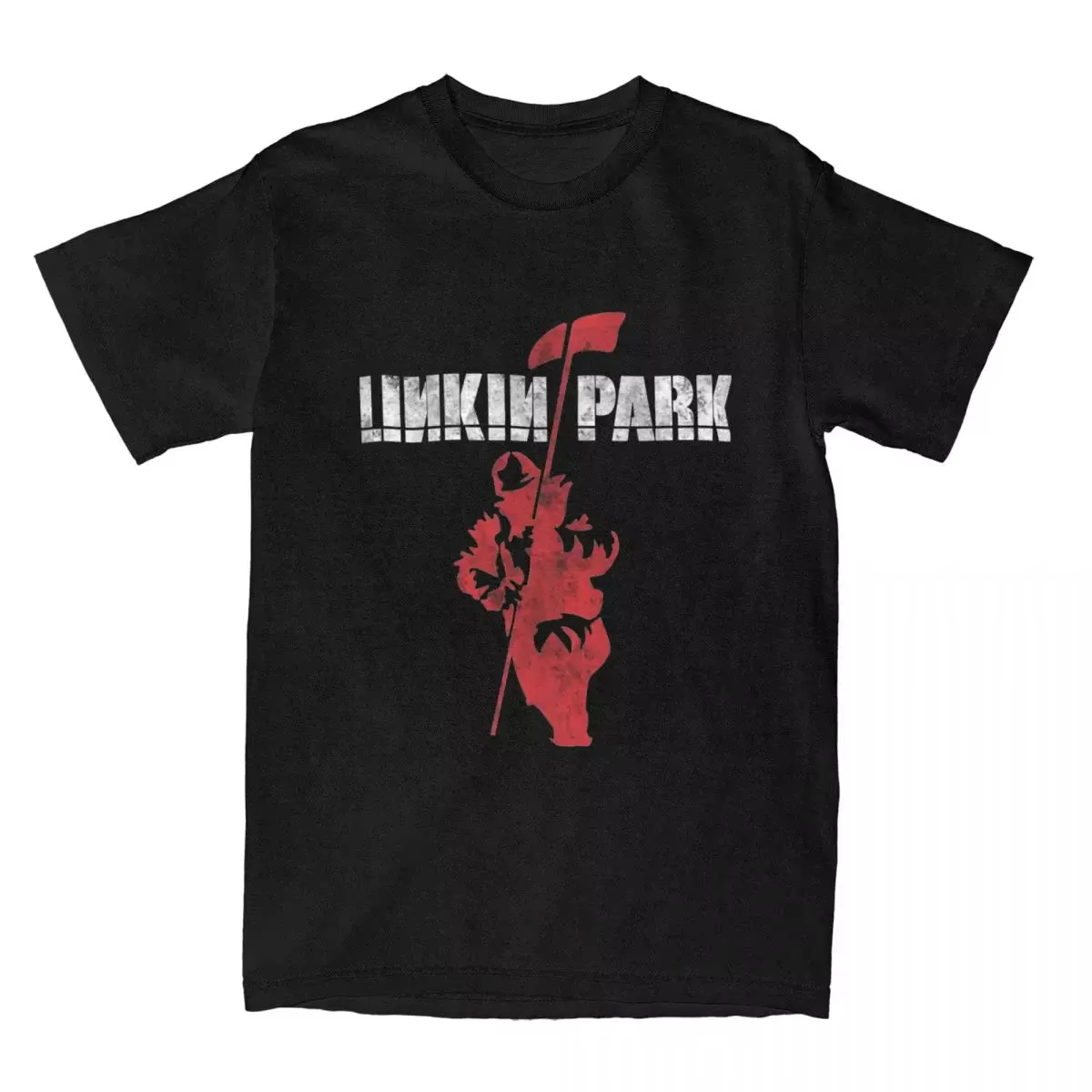 Streetwear t-shirt drôle t-shirts coton loisirs t-shirt pour hommes femmes l-linkinparked décontract