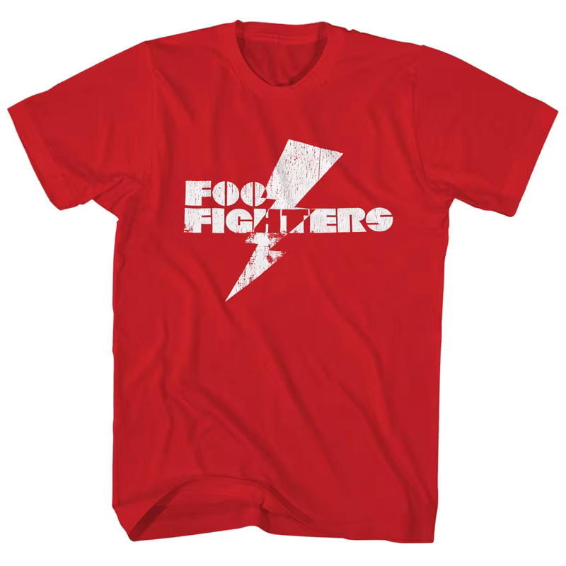 Y2k, la célèbre groupe de rock américain Foo Fighters, a sorti un t-shirt pour hommes de style punk 