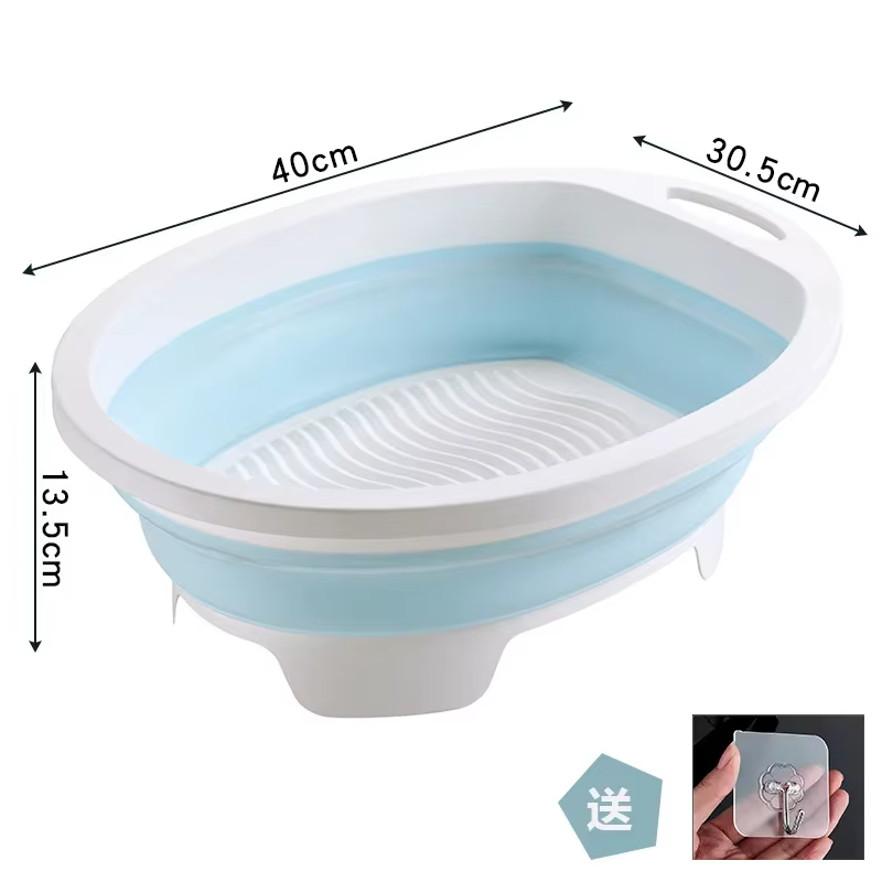 Seau de lavage pliable, planche à linge, sous-vêtements, chaussettes, lavabo, planche à laver, salle