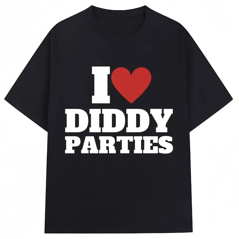 J'aime les fêtes drôle impression T-shirt nouveauté créativité mode hommes femmes à manches courtes 