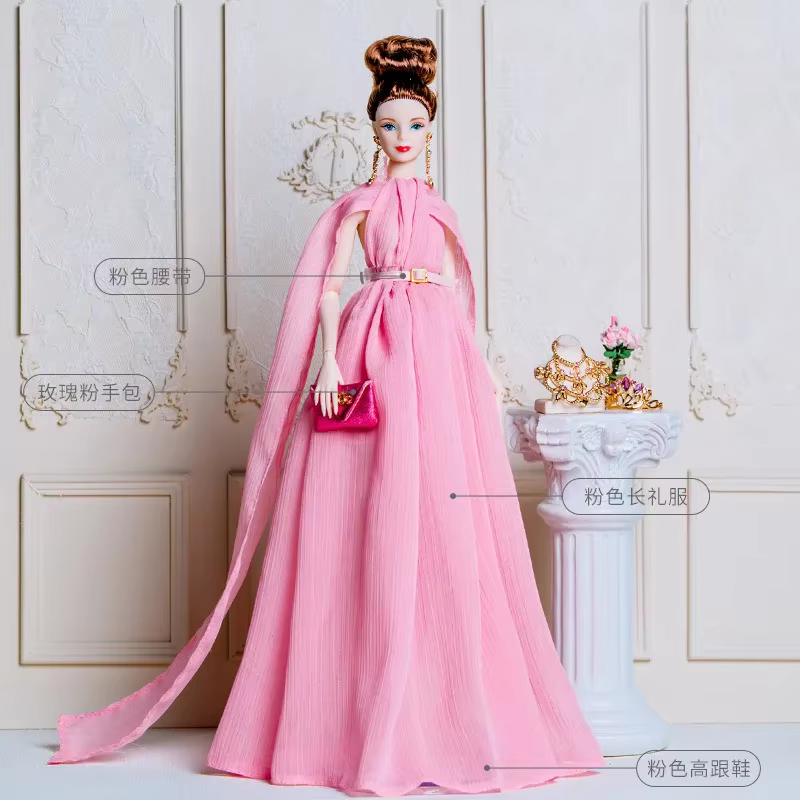 Vêtements pour poupée Barbie, robe sirène, chemisier, pantalon, tenue, veste en cuir, Costume pour B