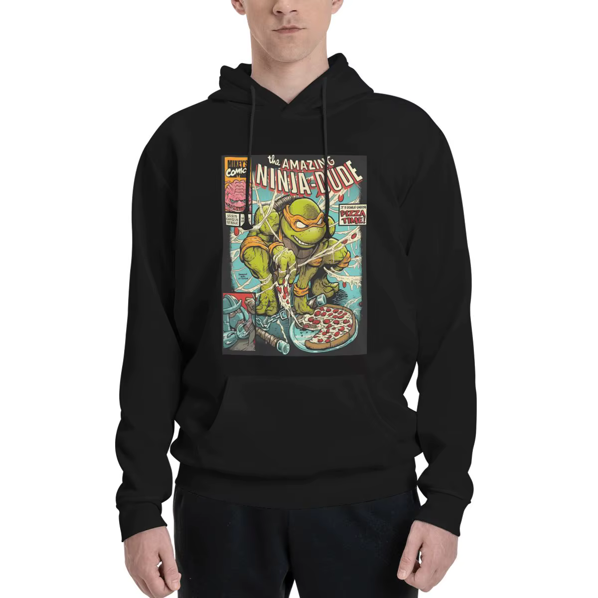 Sweat à capuche Ninja Turtle pour homme, survêtement