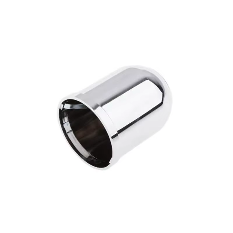 Bouchon de boule de remorque de voiture, couvercle de protection, clip en plastique chromé, accessoi
