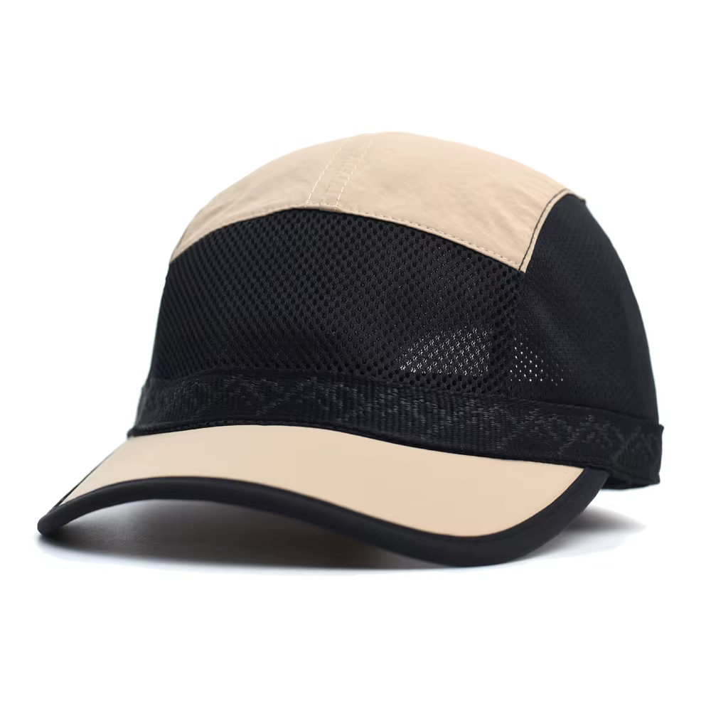 Casquette de baseball en maille à bord court, grande taille, respirante, style 'Dad Hat' et 'Trucker