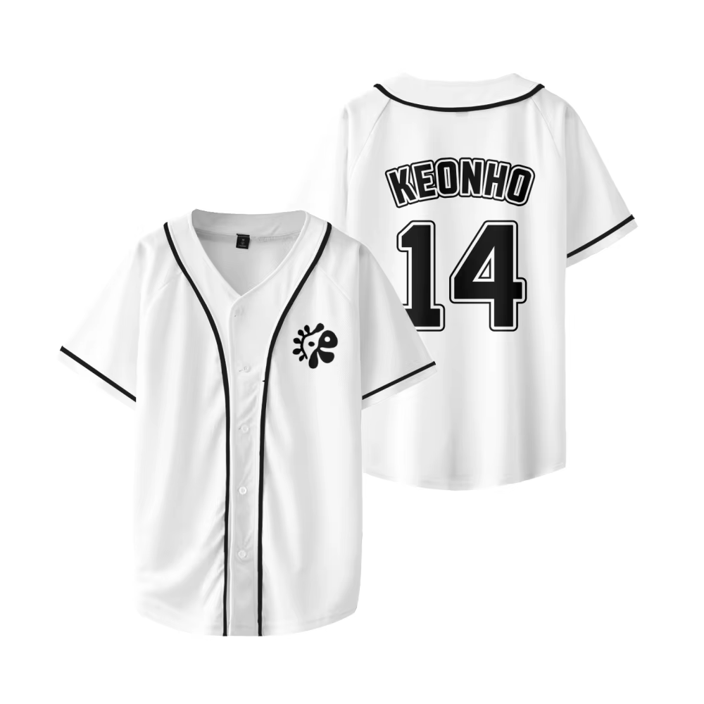 Maillot de baseball CORTIS pour hommes et femmes, col en V, chemise de concert, manches courtes, bou