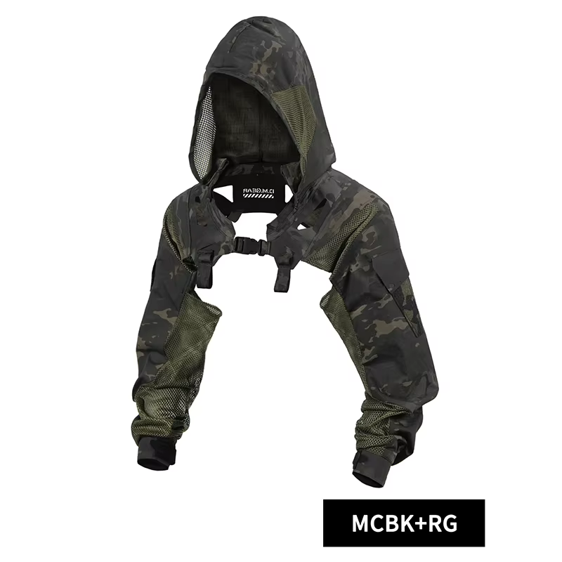 DMgear – manteau tactique à capuche, veste à manches longues, vêtements de camouflage, respirant, co