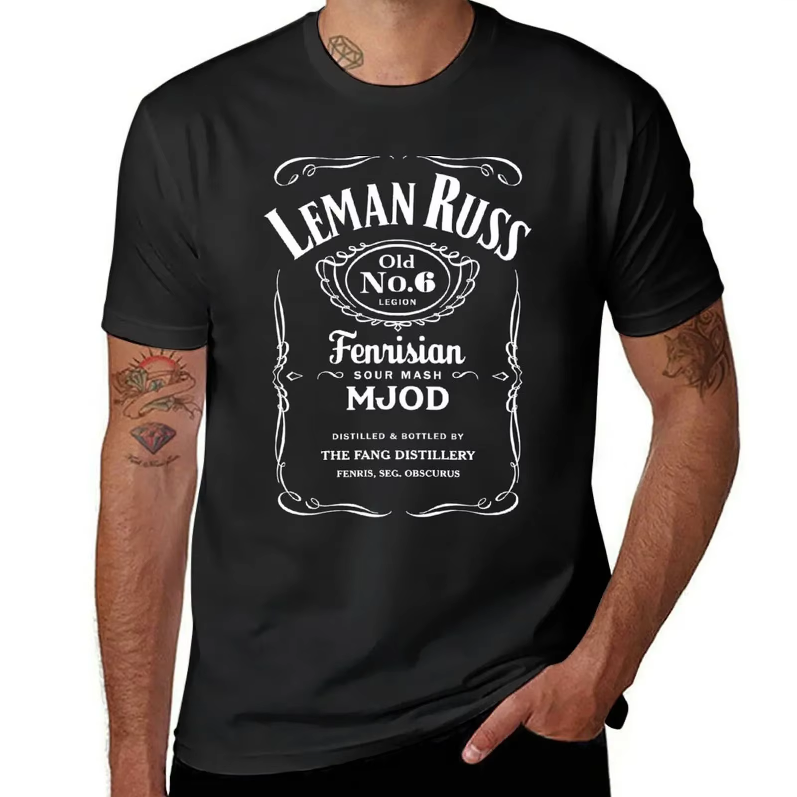 Leman Russ Legiun dans l'espace T-shirt pour hommes, Économie graphiques évasés, Vêtements Kawaii, B