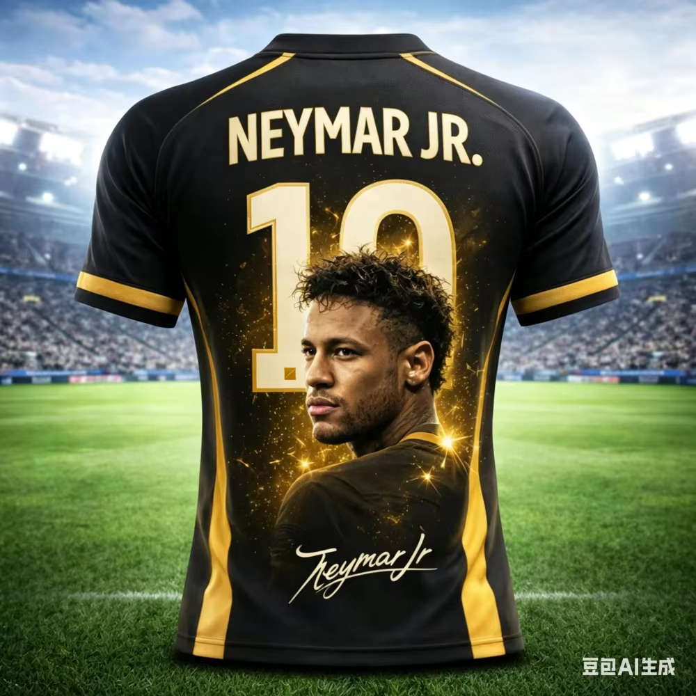 T-shirt de football pour homme avec impression 3D Neymar, design respirant et à séchage rapide, adap