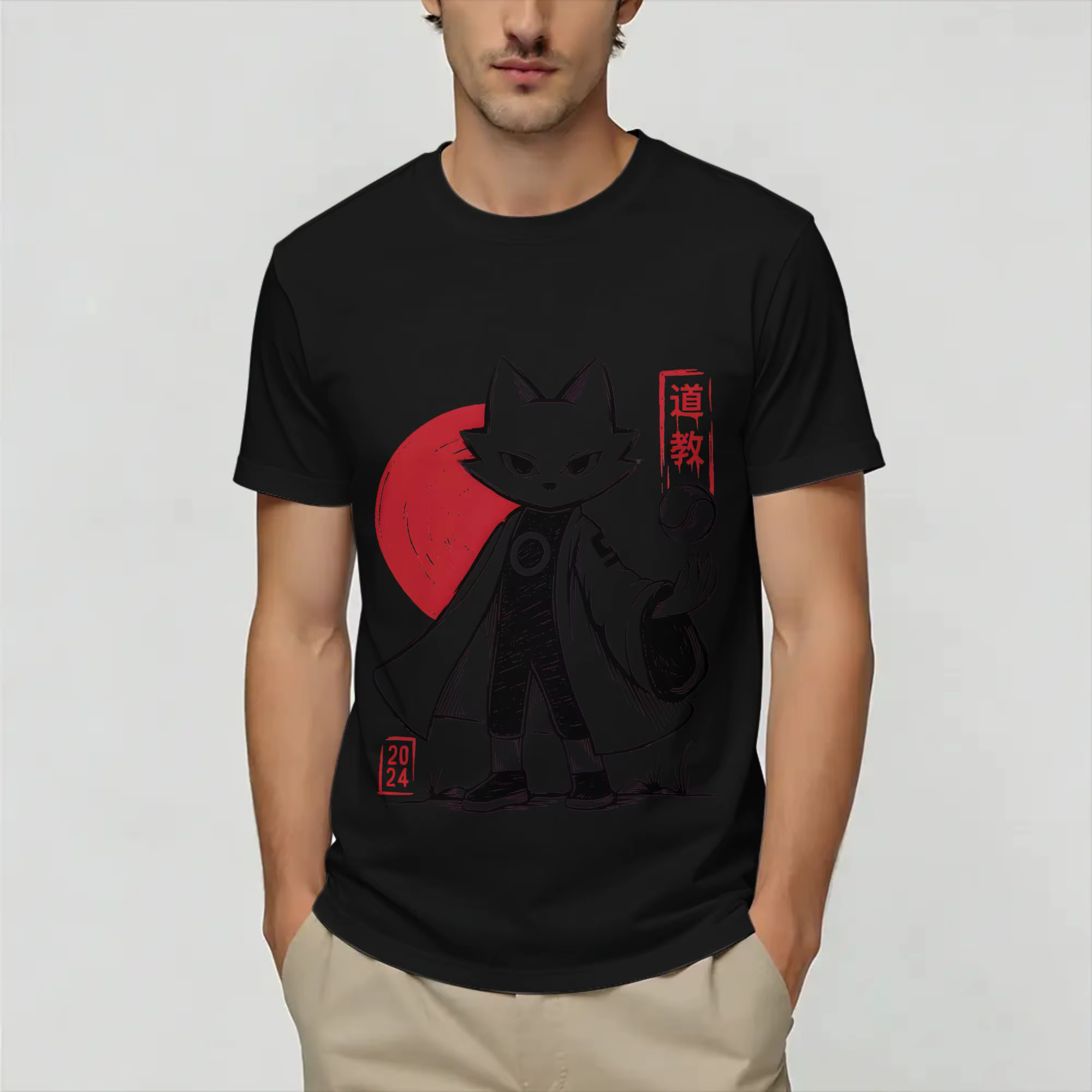 Nine Sols T-shirts pour hommes en coton, T-shirt drôle à col rond, hauts à manches courtes, nouvelle