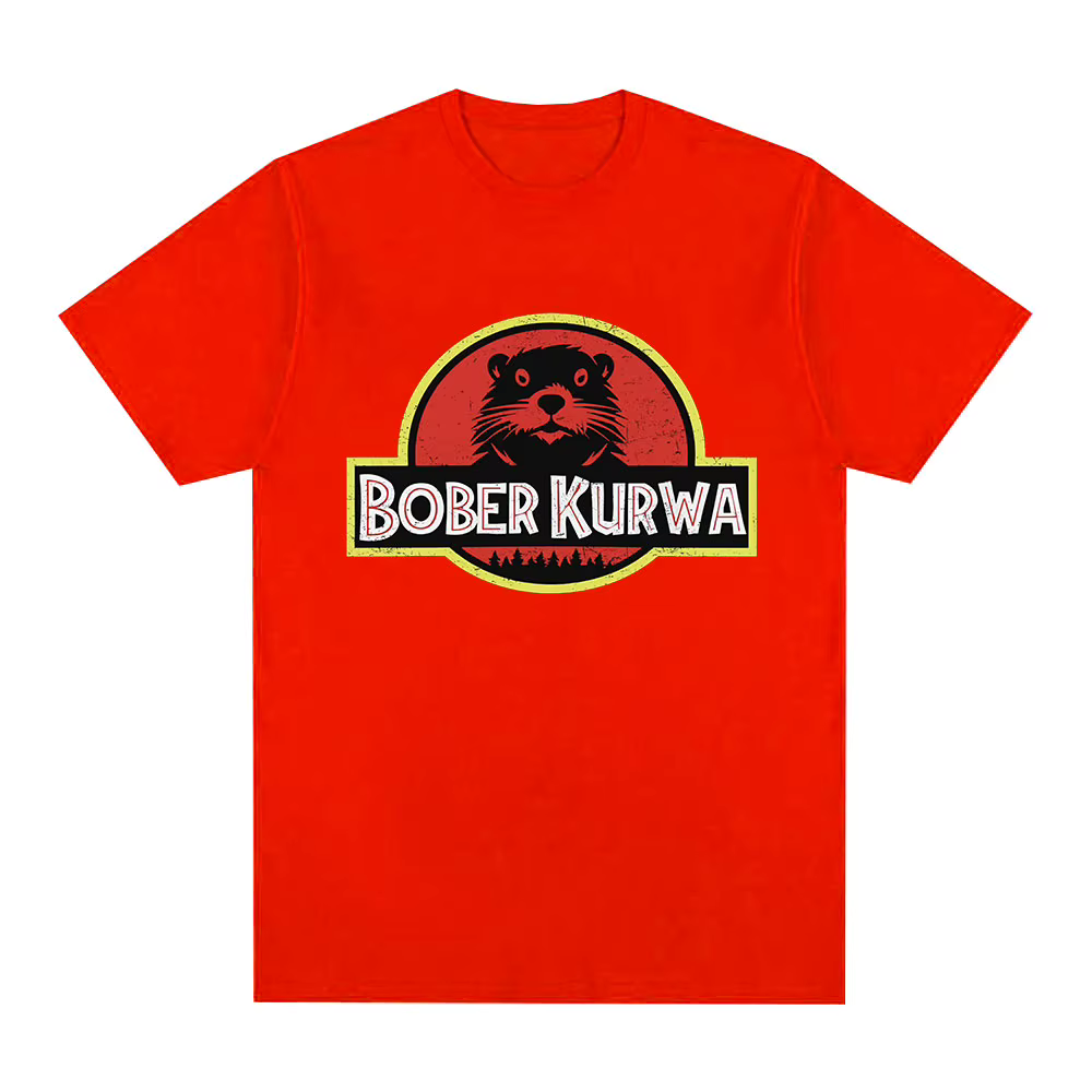 Bober Kurwa Bobr drôle Meme graphique T-shirt hommes femmes mode Hip Hop manches courtes T-shirts am