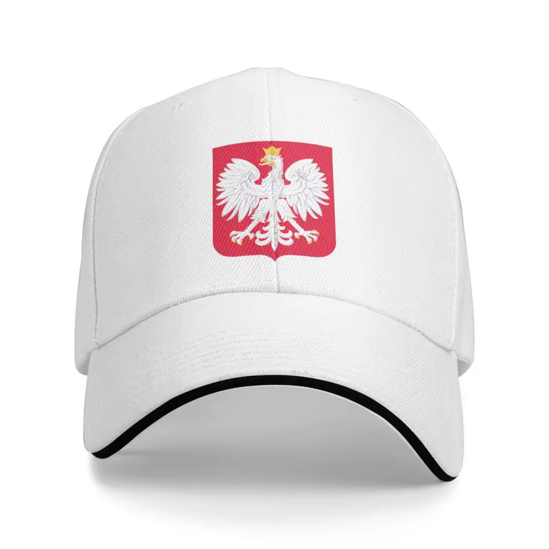 Casquette de Baseball personnalisée avec armoiries de Pologne pour hommes et femmes, chapeau de papa