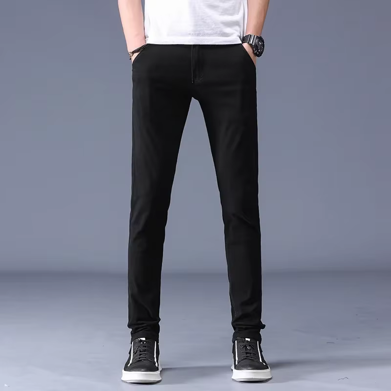 Viser classiques en coton pour hommes, pantalons décontractés, pantalons Slim Fit, vêtements de marq