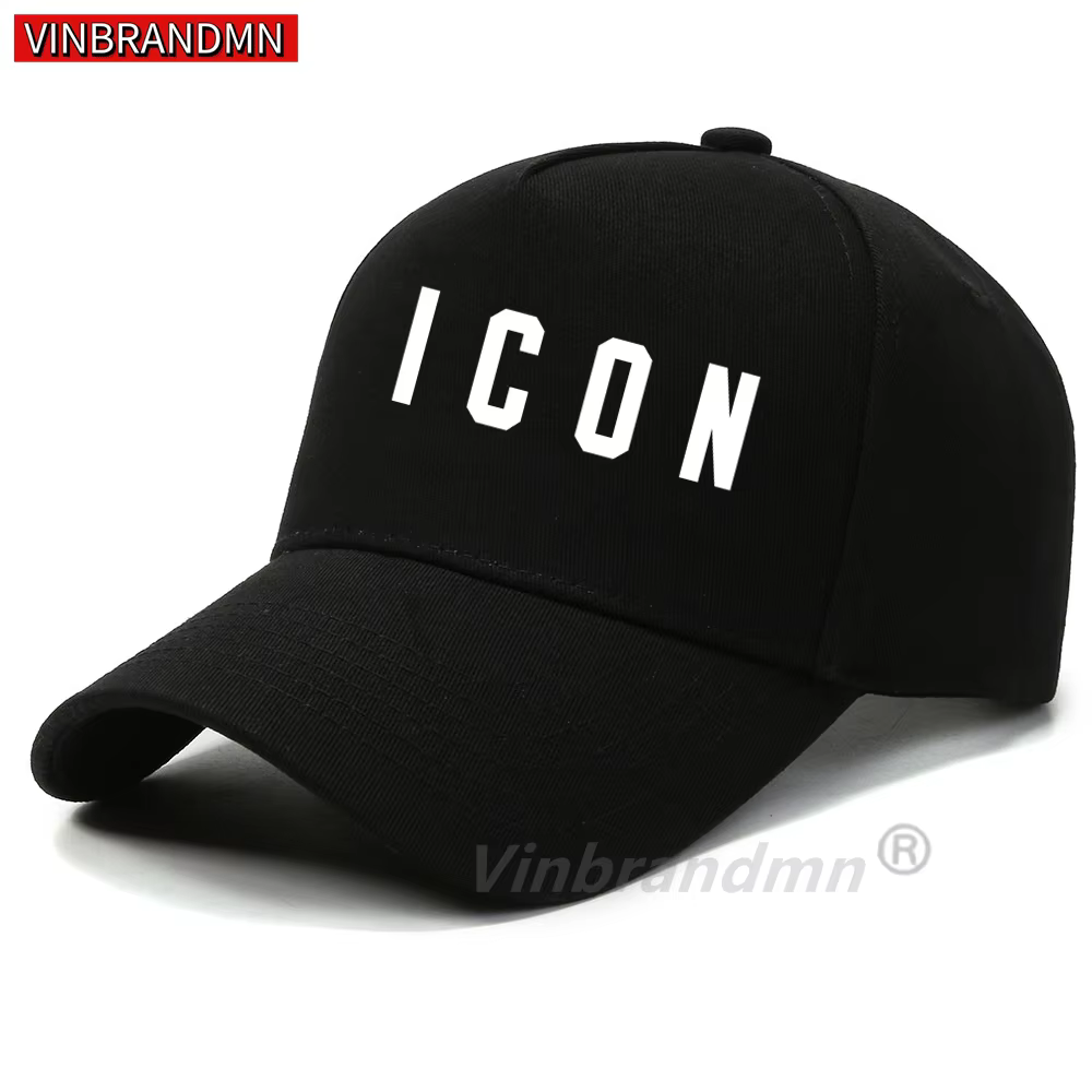 Casquette de Baseball avec Logo d'icône drôle pour hommes et femmes, unisexe, marque d'icône, chapea