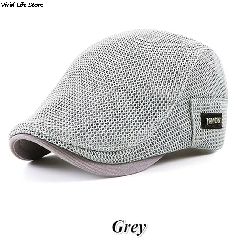 Bérets de golf décontractés pour hommes, casquettes en coton, casquette plate de chauffeur de taxi, 