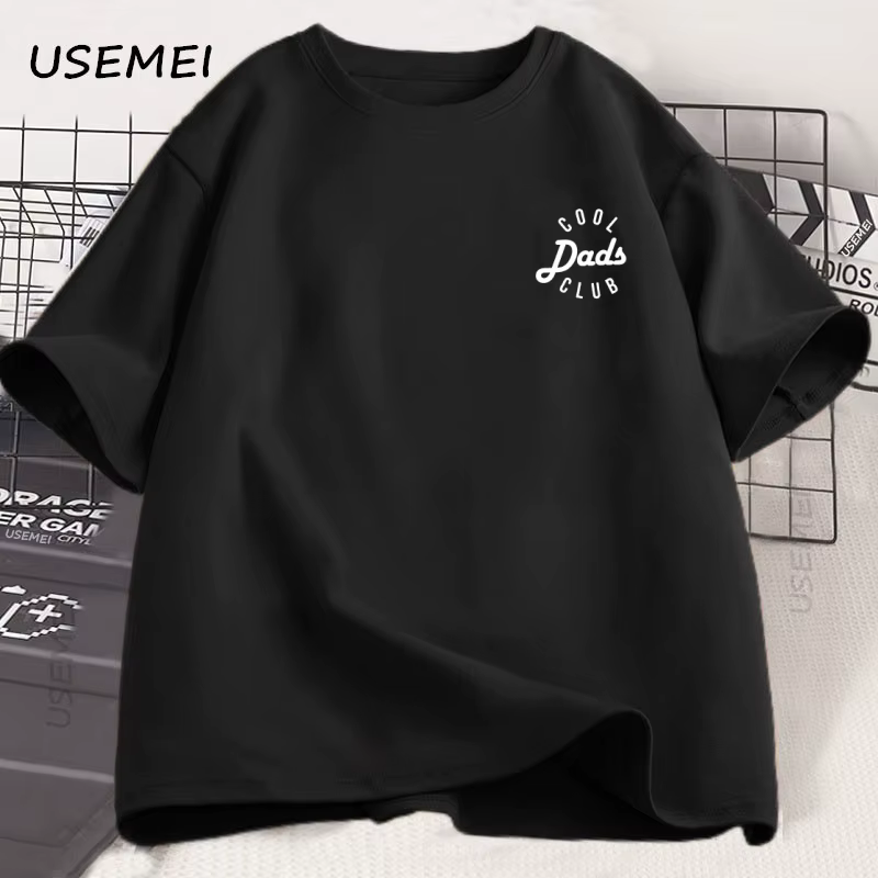 Cool papa Club t-shirt nouveau papa t-shirt cadeau de fête des pères meilleur papa t-shirts graphiqu