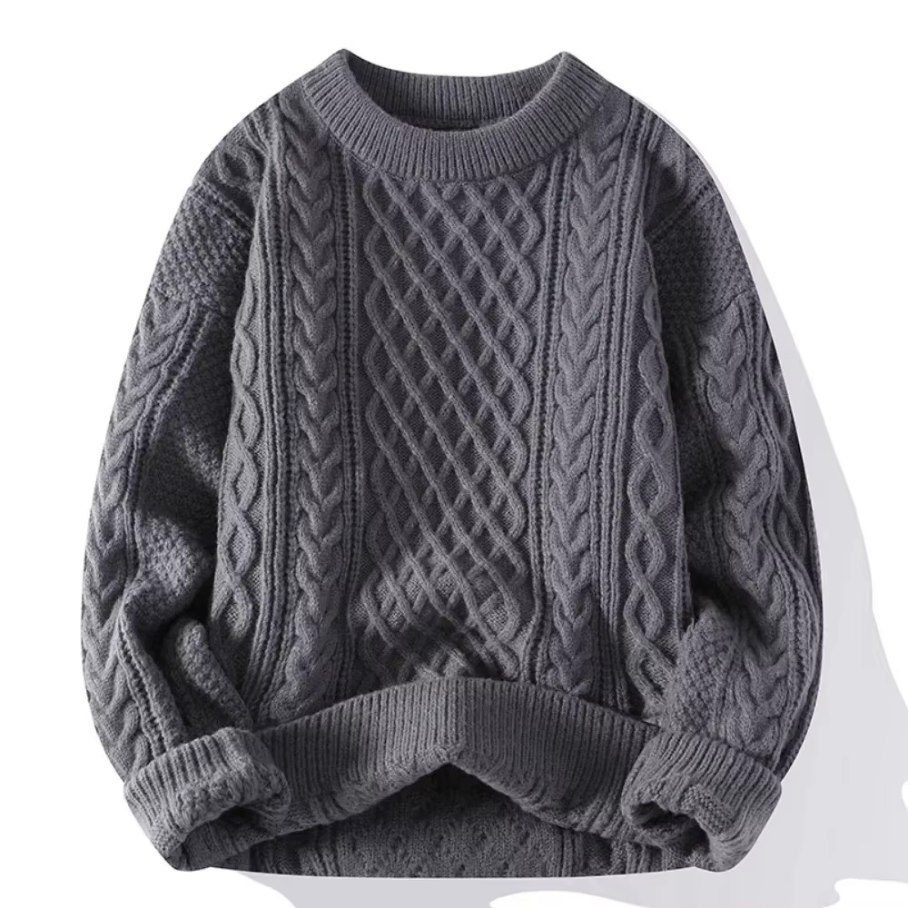 Marque chandails de noël hommes col rond pull hommes pull pulls mode vêtements automne hiver hauts m