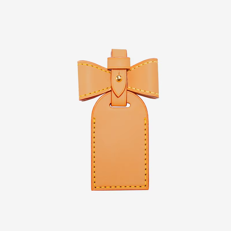 Breloque en cuir avec nœud pour sac de transport pour femmes, mode durable, fabrication exquise, déc