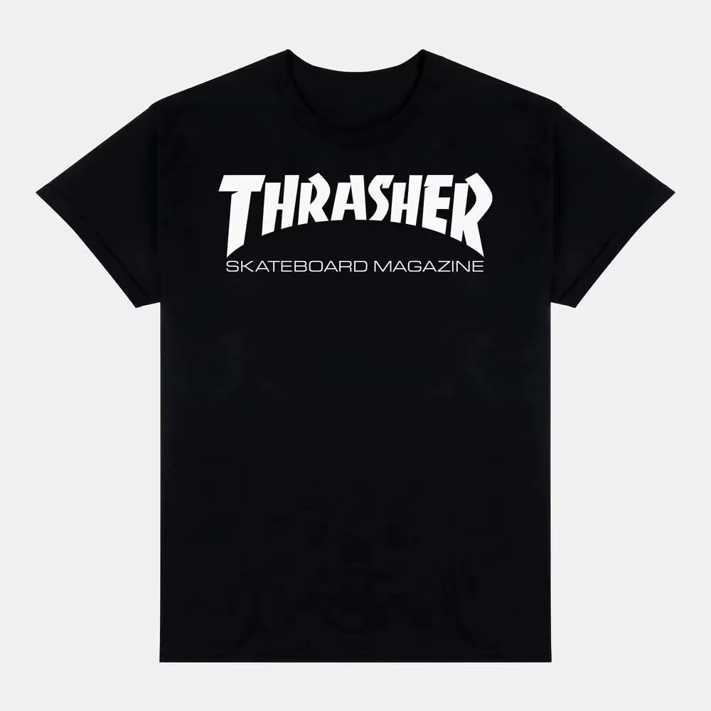 T-shirt classique en coton avec motif graphique, marque tendance, style skateboard, pour hommes et f