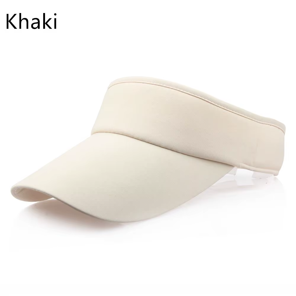 Casquette de soleil unisexe pour femmes, idéale pour le tennis et le golf, avec bandeau intégré