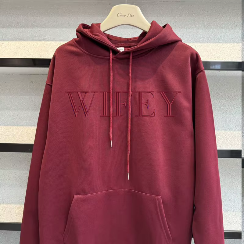 Sweats à capuche unisexes assortis brodés pour couple, tenue de petit-déjeuner de mariage, sweat à c