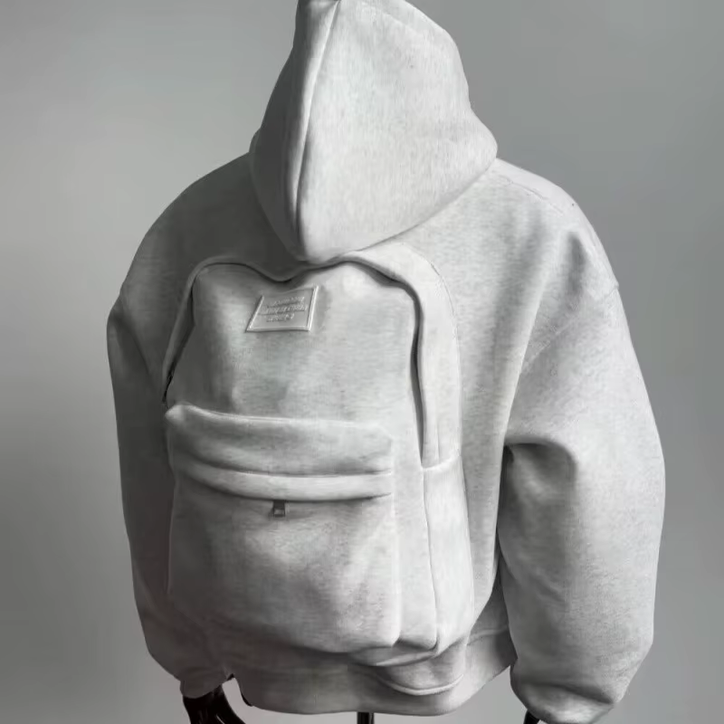 Sweat-shirt à capuche décontracté style américain pour homme et femme, idéal pour l'automne, l'hiver