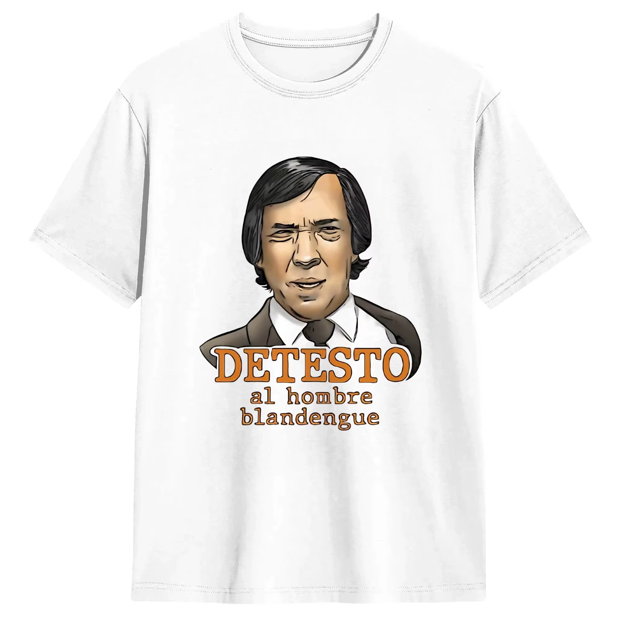 T-shirt Fary El Fary espagnol rétro DETESTO Al Hombre Blandengue, t-shirts vintage d'été en coton po