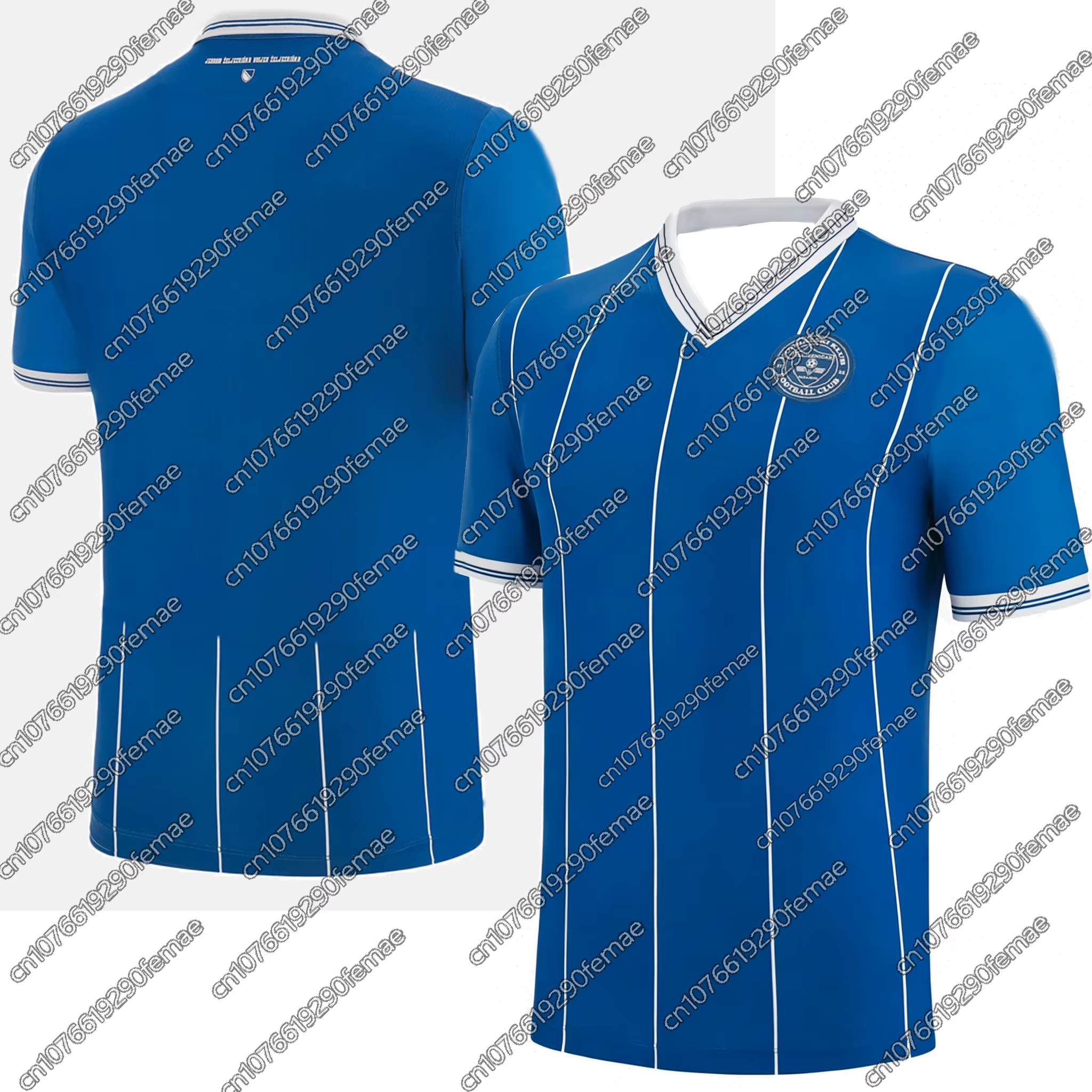 Maillot de football domicile Bosnie 2026 pour supporters, T-shirt imprimé FK Zeljeznicar, Nouveau, é