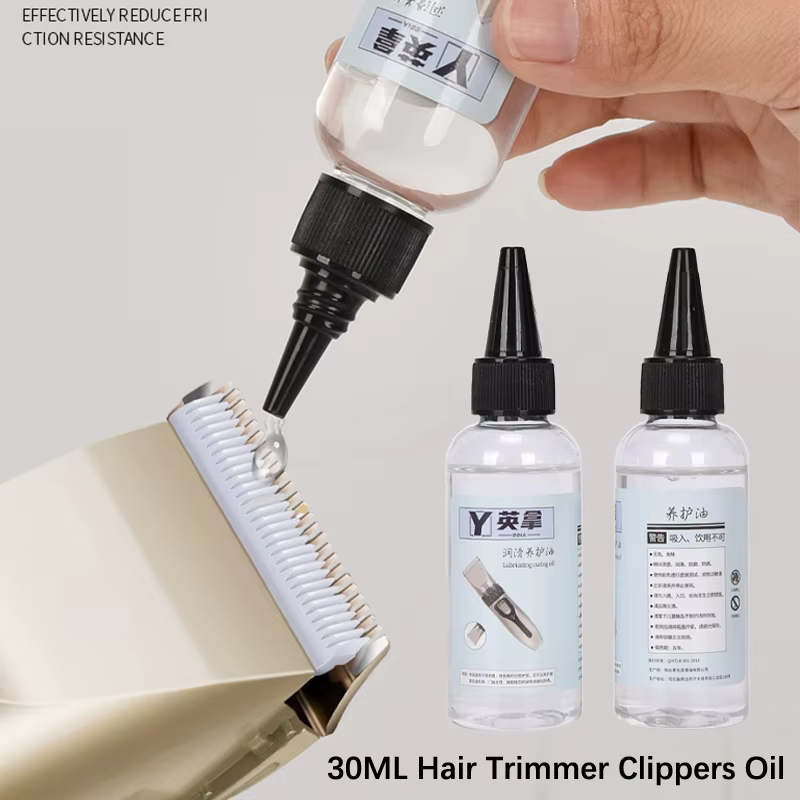 30ML tondeuse à cheveux huile tondeuses huile barbe rasoirs lubrifiant huile de barbier pour tondeus