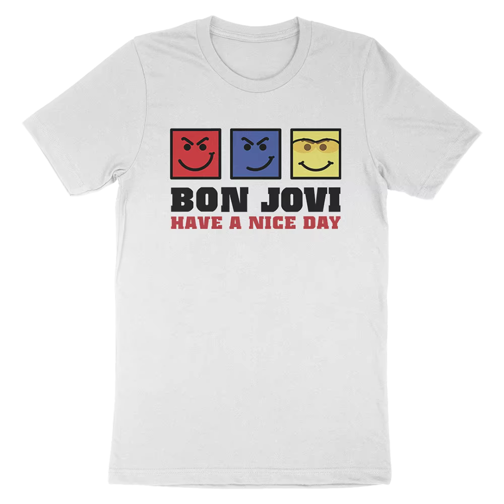 Nouveau Jersey jeunesse T-Shirt Bon Jovi Grunge bande mode décontracté T-Shirt imprimé coton confort