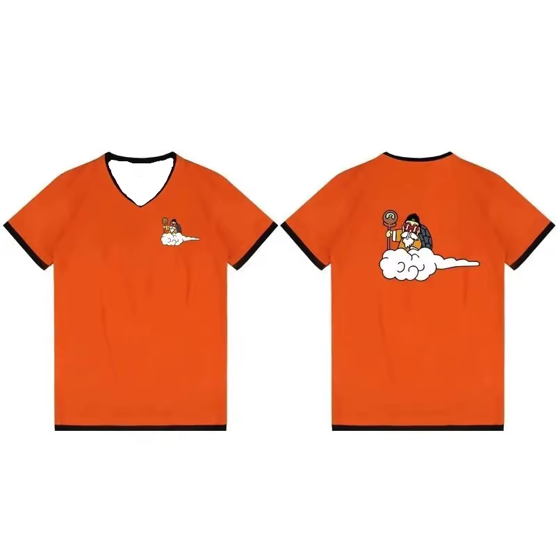 T-shirt Dragon Ball Son Goku 2026 – Haut d'été rétro oversize imprimé dessin animé pour homme, décon