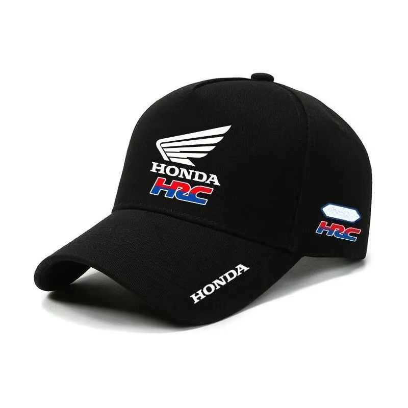 Casquette de baseball Honda Racing pour moto, pour Honda HRC CB400 CB650F CBF CRF NC750, réglable, p