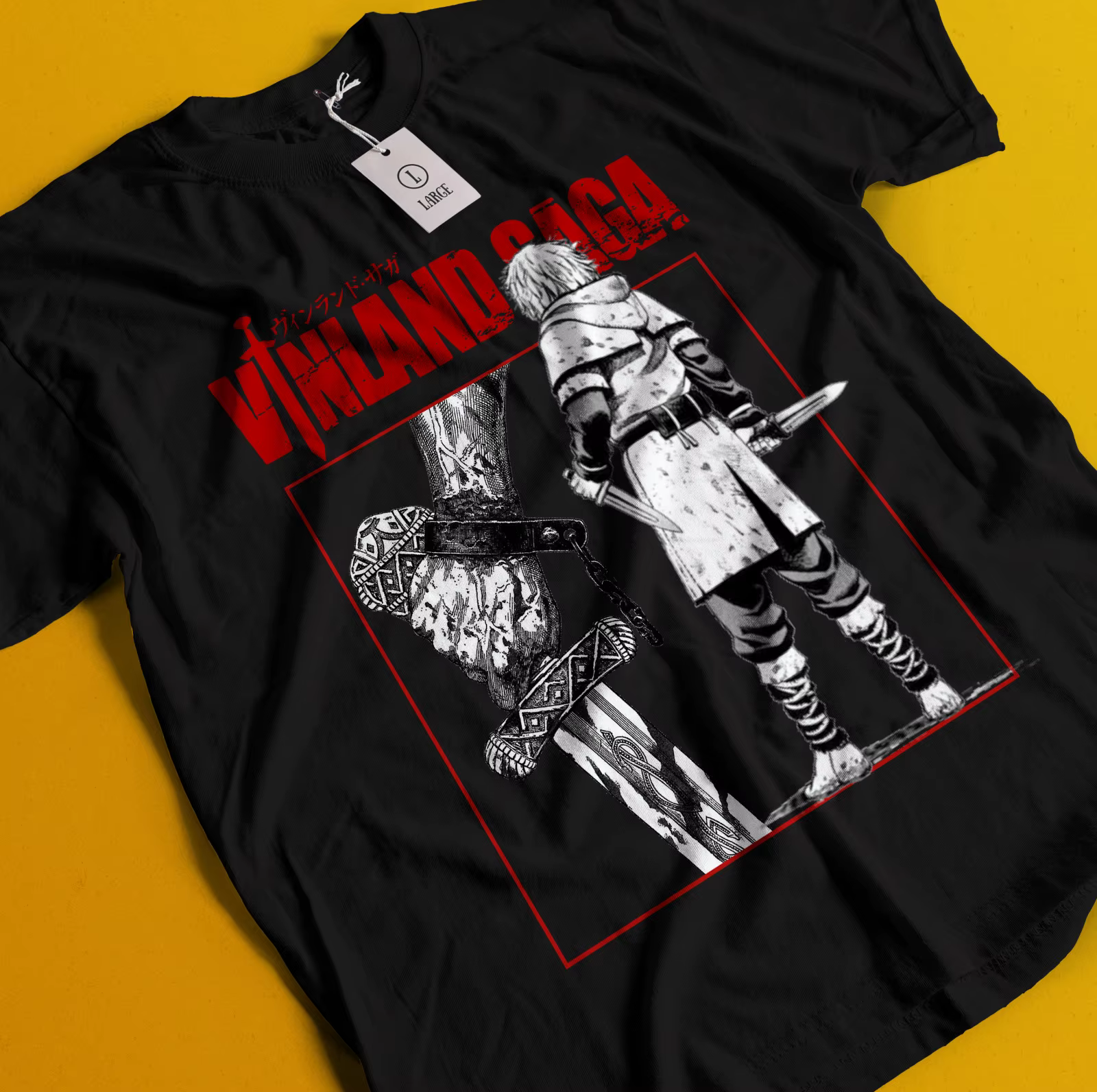 Vinland Saga T-Shirt Thorfinn chemise Askeladd T-Shirt Thorkell guerrier T-Shirt Anime