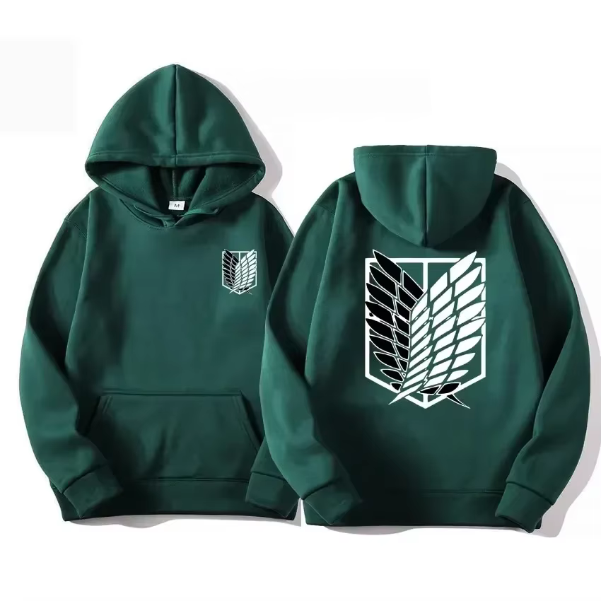 Sweat-shirts à capuche Attack on Titan, vêtements Shingeki no Kyojin, vestes pour garçons et filles