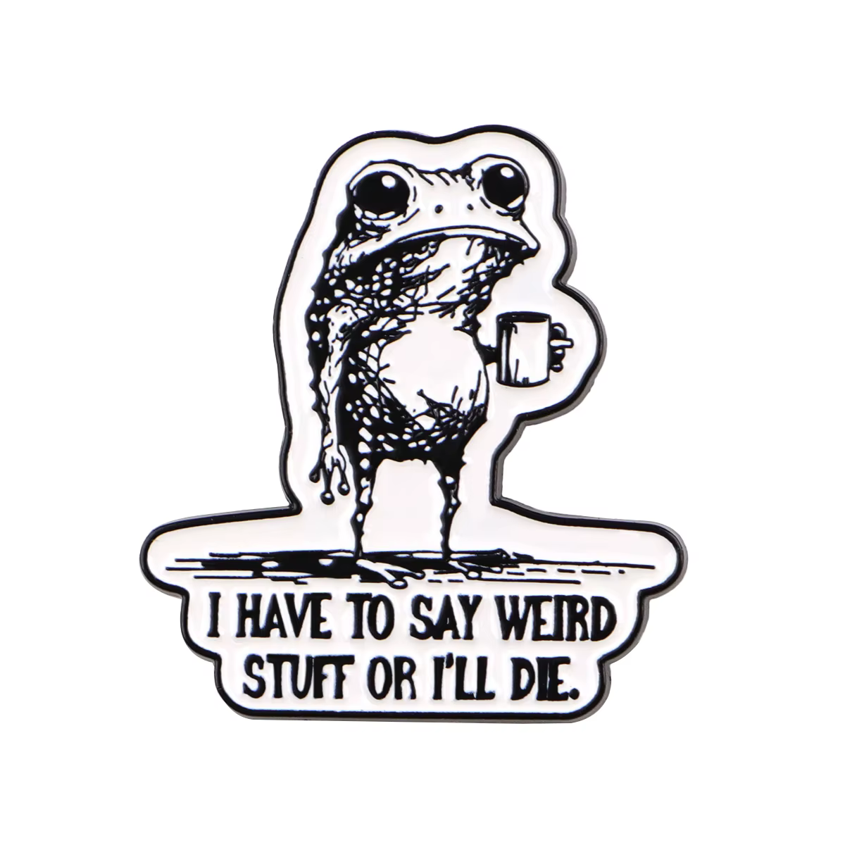Broches émaillées d'animaux mignons et amusants, Badges à revers pour vêtements, accessoires de bijo