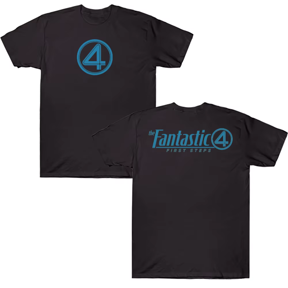 Les quatre fantastiques premiers pas T-shirts haute qualité couverture en coton cadeaux graphique t-
