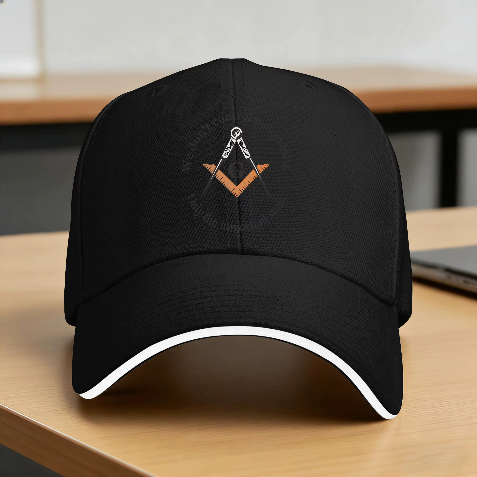 Casquette de baseball avec logo maçonnique, humorisme maçonnique, streetwear, hip hop, chapeaux d'ét