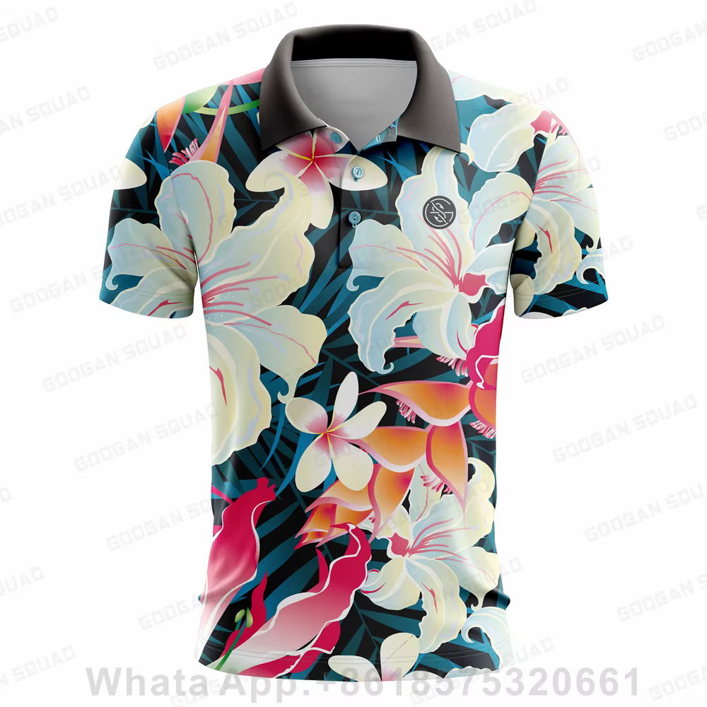 Hommes chemise de Golf été séchage rapide T-shirt maillot de sport vêtements de Golf à manches court