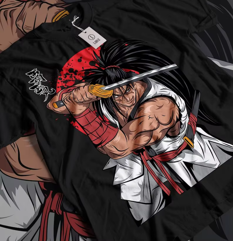 T-shirt unisexe Premium Samurai Spirits