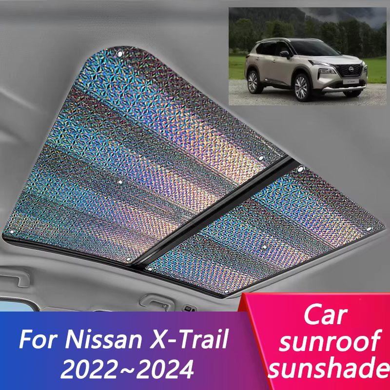 Pare-soleil de toit ouvrant pour Nissan, protection solaire de toit, pièces d'isolation thermique, a