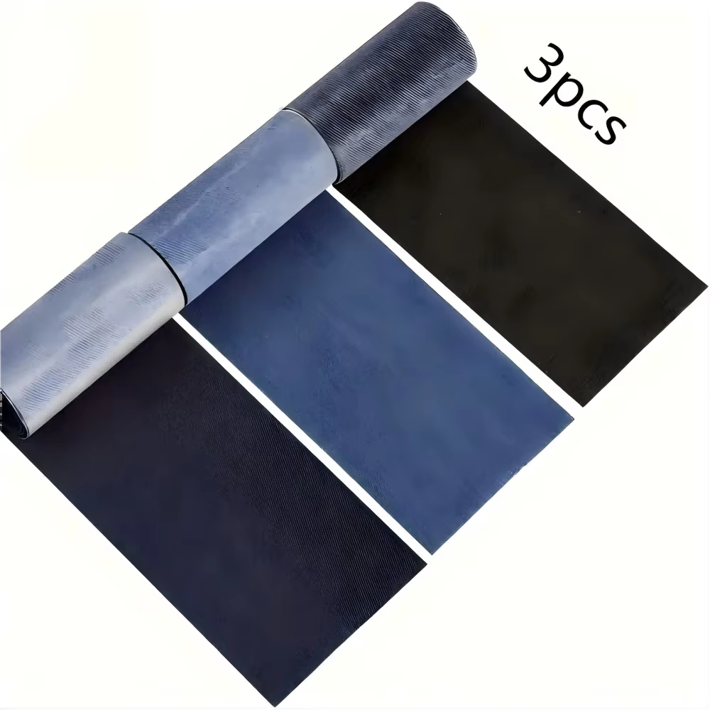 3 Rouleaux de patchs thermocollants, utilisés pour la réparation des jeans, adaptés à la réparation 