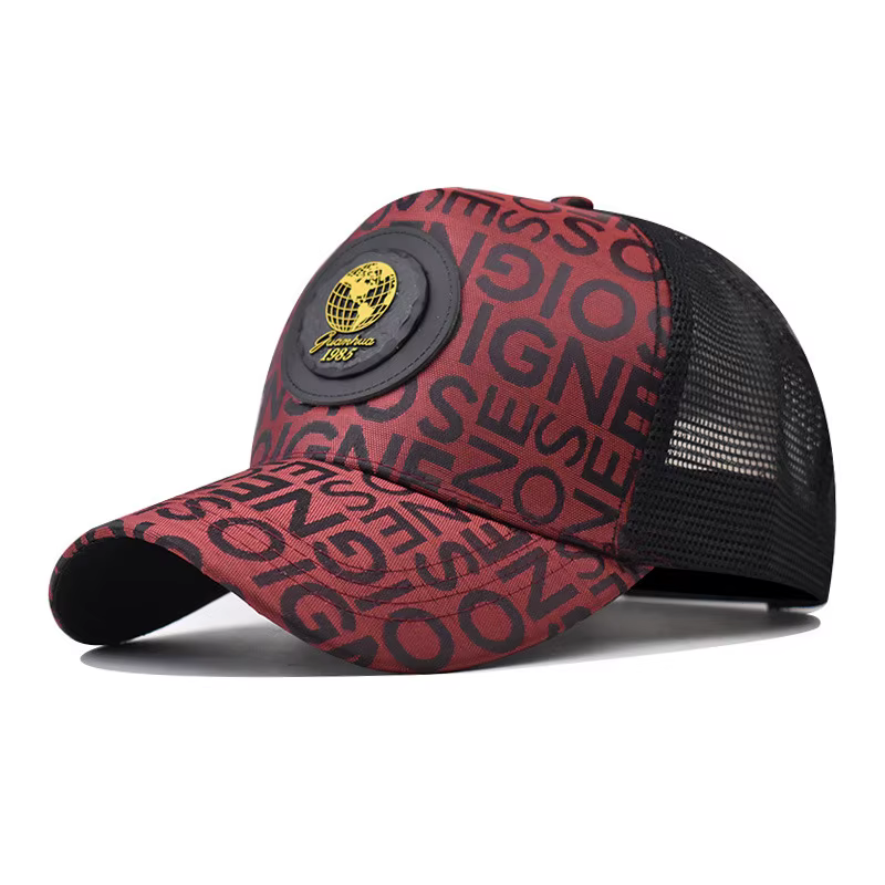 Casquette de Baseball en maille rétro pour hommes et femmes, nouveau Design avec lettres de personna