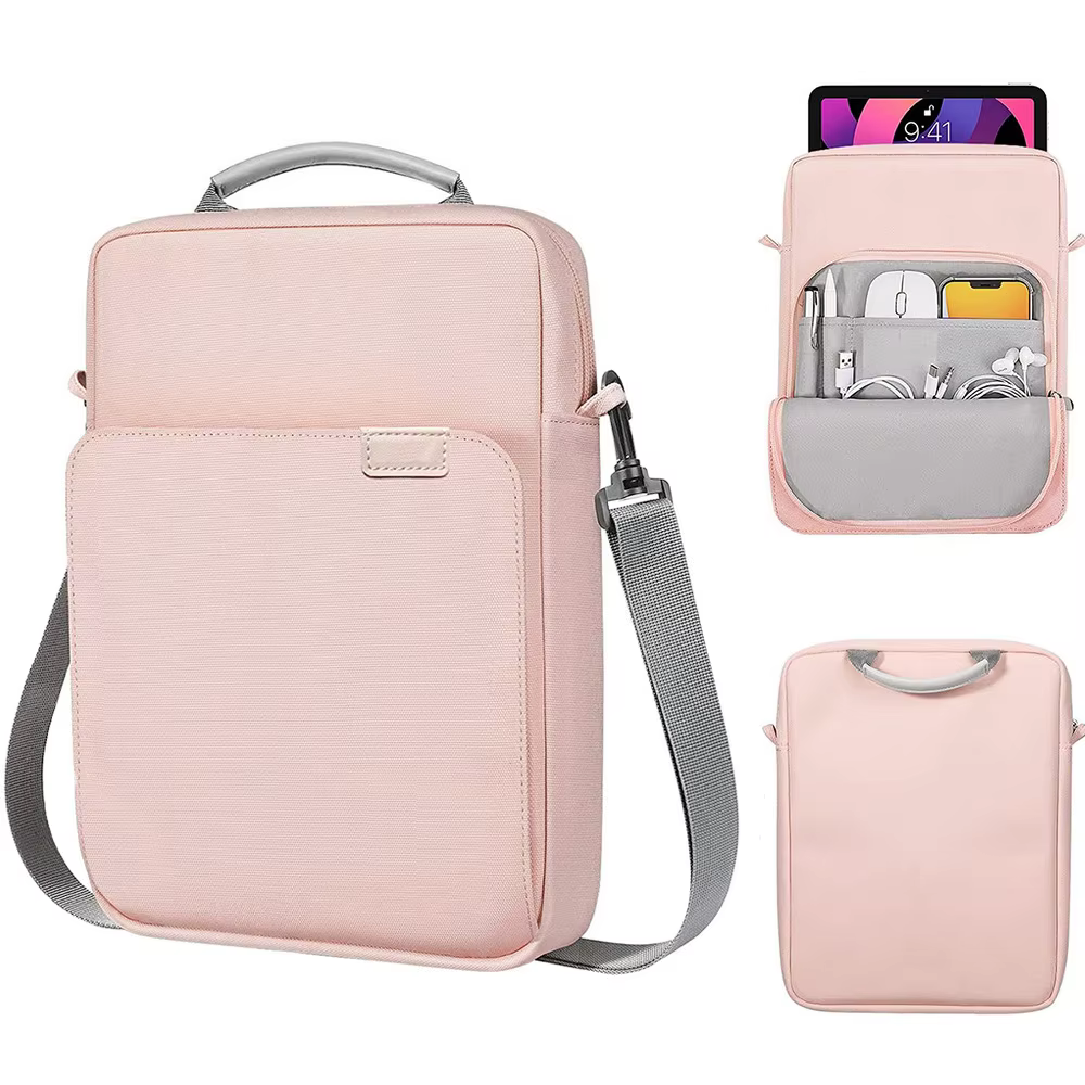 Sac à bandoulière pour MacBook Air 13, étui M4 M3 M2 M1, pochette d'ordinateur 13.6 pouces pour iPad