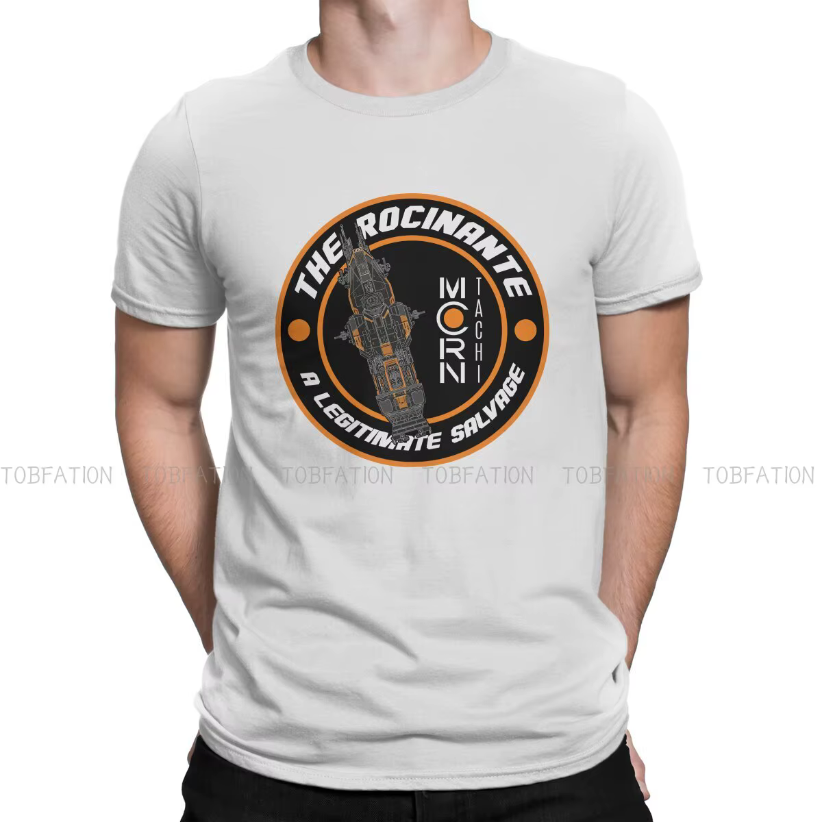 Un légitime récupérer l'expanse t-shirt Vintage adolescent graphique grand col rond t-shirt haut ven