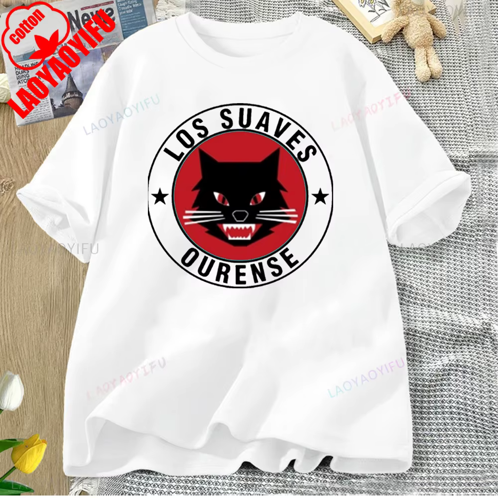 LOS SUAVES OURENS hauts T-shirts pour hommes hauts t-shirt Rap été automne col rond T-shirts à manch