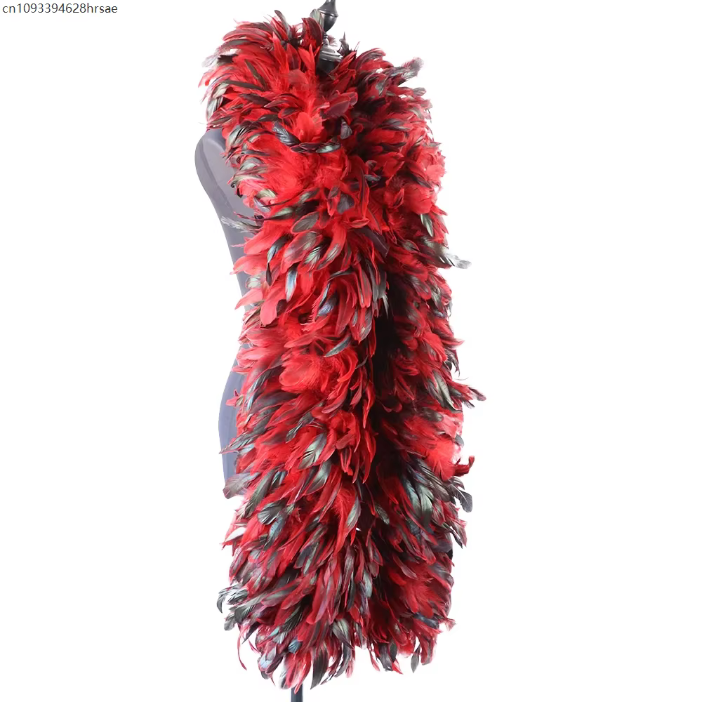 Plume foulard poulet plume châle Performance vêtements accessoires accessoires noël carnaval Plumes 